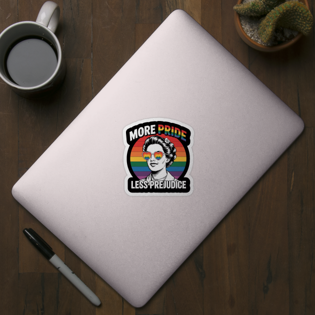 More-Pride-Less-Prejudice by Creatifly Graphic Tees
